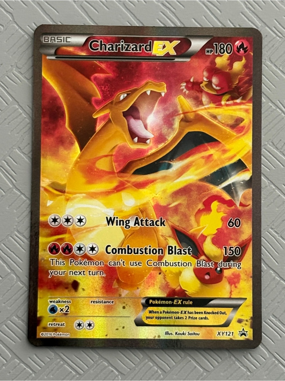 Pokémon Company Charizard EX Promo XY121 XY Holo NM/LP+